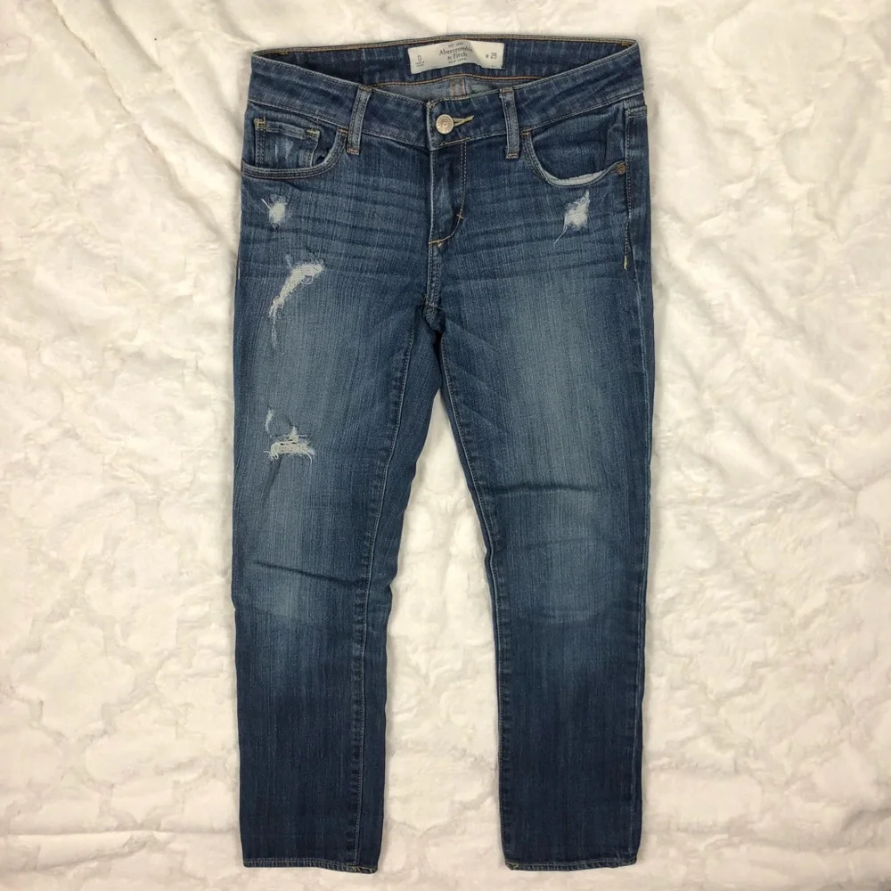 Abercrombie & Fitch Blue Jeans waist 25 - Picture 10 of 16